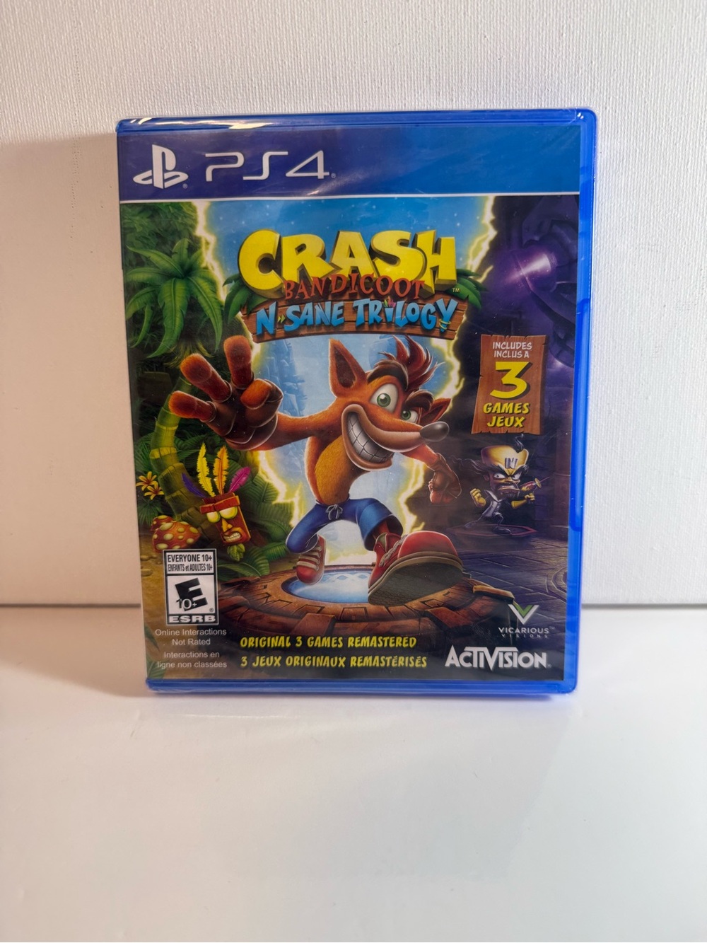 Crash Bandicoot N. Sane Trilogy (PS4) NEW